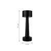 Luminaria Led de Mesa Nox Preto 3000k GMH