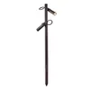Mini Espeto Led Kewe Ip67 40Cm 36° 2X 1W 3000K Preto Nordecor