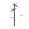 Mini Espeto Led Kewe Ip67 40Cm 36° 2X 1W 3000K Preto Nordecor