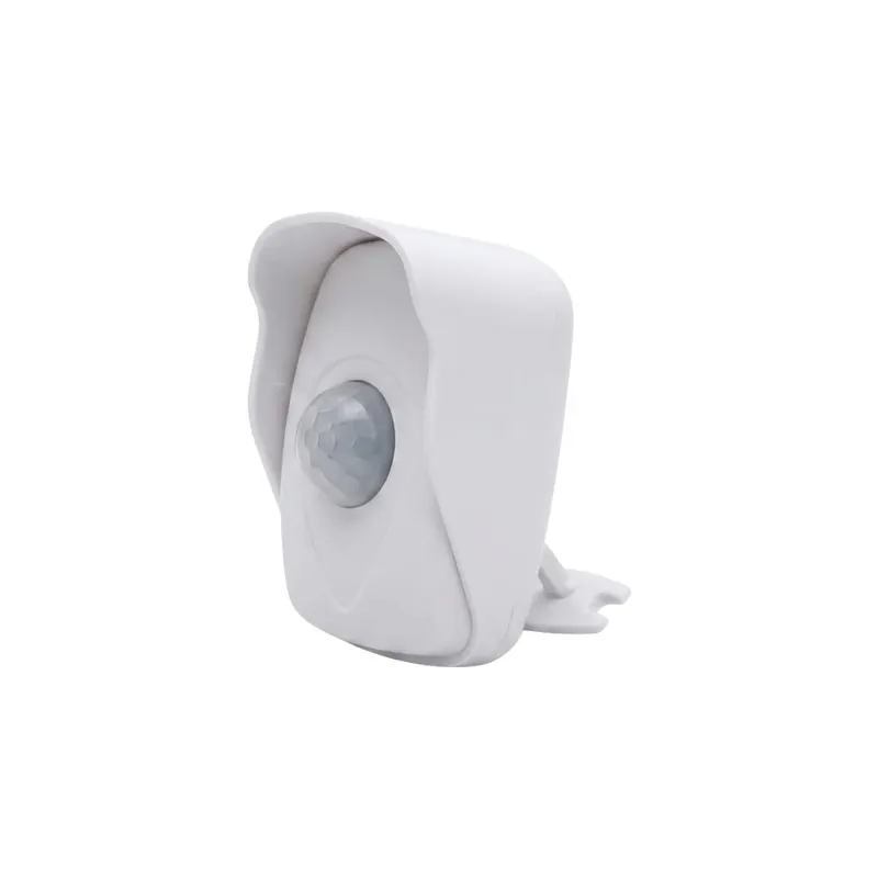 Sensor de Presenca Externo 180° C/ Fotocelula Branco Qualitronix