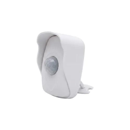 Sensor de Presenca Externo 180° C/ Fotocelula Branco Qualitronix