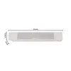 Modulo Led Dif Para Trilho Duli 24Cm 10W 4000K Branco Nordecor