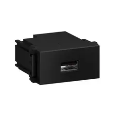 Modulo Carregador Keystone USB Preto
