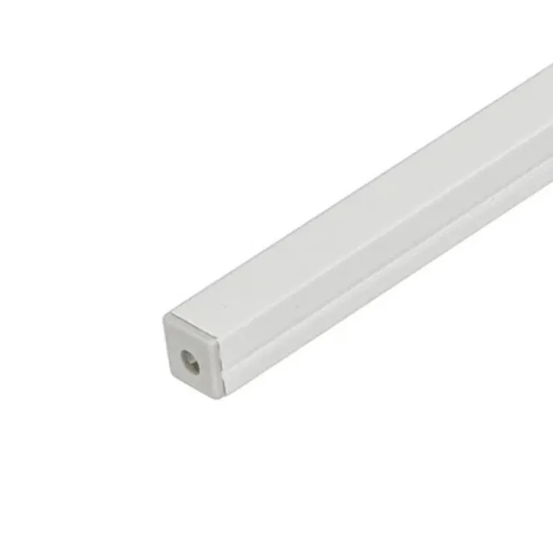Perfil Sobrepor (08 X 09mm) LA-848 Baby 3m Imp Branco Led Art