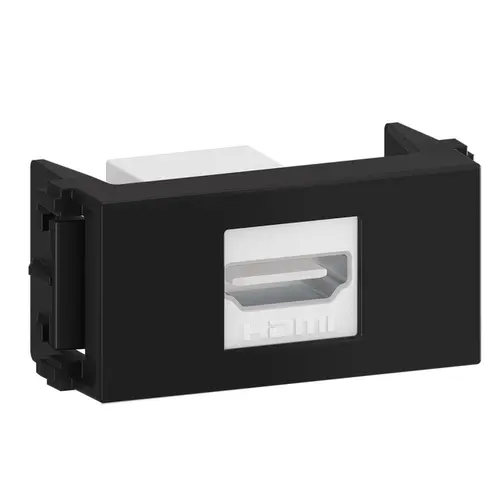 Modulo Tomada Hdmi Preto