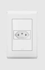 Modulo Tomada 2P+T 20A/250V Branco WEG