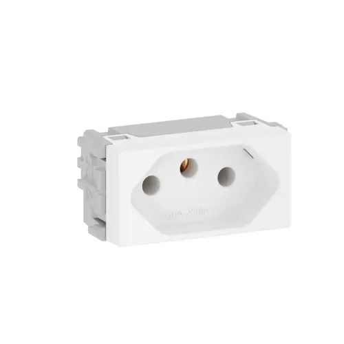 Modulo Tomada 2P+T 10A/250V Branco