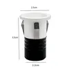 Mini Spot Led Auko Ono Redondo Embutir 1W Irc90 3000K Branco Nordecor