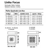 Plafon Focus 1 Box 380X380X120Mm 4xE27 / 1 Mr16 Bt Bt Usina