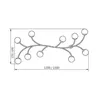 Pendente Zuca 570X1200Mm 6xG9 Bt Bt Fc 1Bt Usina
