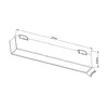 Modulo Linear Dif Led Para Sity Irc>90 12W 2700K 48V Nordecor