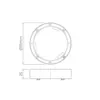 Anel Elevacao P/Embutido S.Ground 18,5W STL23494 Stella