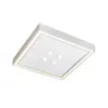 Plafon Scala Pro 430X430X80Mm 4xMr16 / Led 36,6W 1950Lm 4000K Bivolt Bt Bt Usina