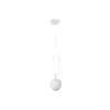 Pendente Quiron Ø140X400Mm 1xG45 Bt Bt Fc 1Branco Usina