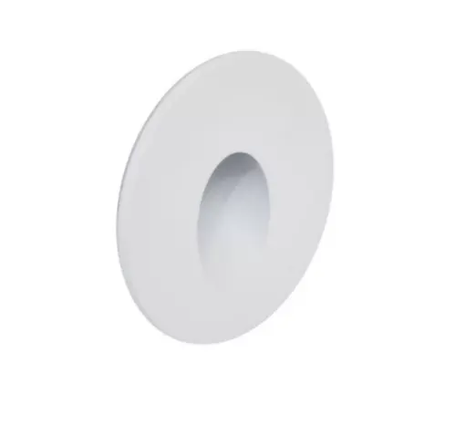 Balizador Ion Redondo 1W 3000K LA-206 Bivolt Branco Led Art