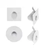 Balizador Ion Redondo 1W 3000K LA-206 Bivolt Branco Led Art