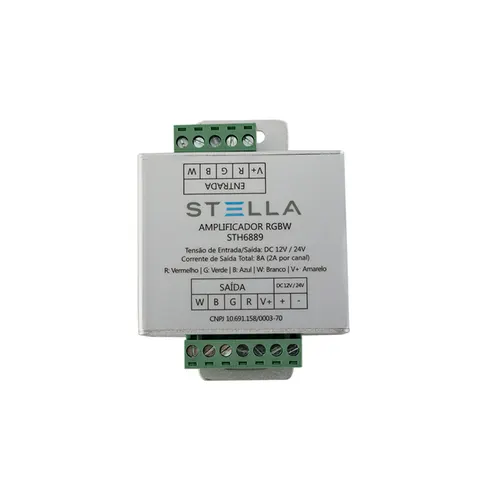 Amplificador P/Fita LED RGBW STH6889 Stella