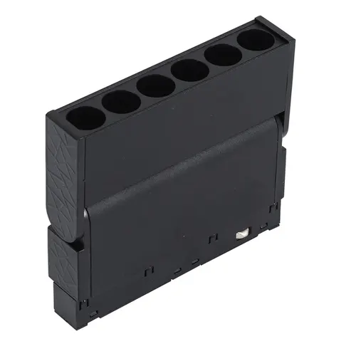 Luminaria LED Mag 6 Focos 2700K 6W 48V 12x8,5x2,2cm Aluminio Preto Gaya