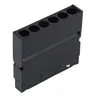 Luminaria LED Mag 6 Focos 2700K 6W 48V 12x8,5x2,2cm Aluminio Preto Gaya