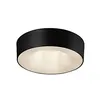Plafon Vulcano Ø450X140Mm 4xE27 Preto Preto Usina