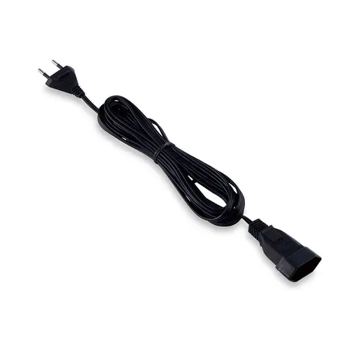 Cordao Prolongador Bipolar 5M Preto Force line*
