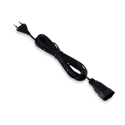 Cordao Prolongador Bipolar 5M Preto Force line*