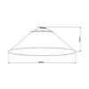 Modulo Cone Led Para Sity Irc>90 12W 2700K 48V Nordecor