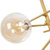 Pendente Jabuticaba 15CM 8XG9 Dourado Nordecor