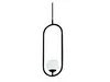 Pendente Elo 160X120X500Mm 1xG9 Pt Pt 1Preto Usina