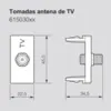 Modulo Tomada Antena Tipo F Cinza Pial Plus + Legrand