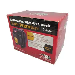 Autotransformador 2000VA / 1400W Bivolt Slim Premium Force Line*