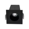 Mini Spot Focco Angulo 12º Preto 2700K 3W Gaya