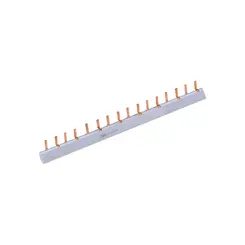Barramento Pente Monofasico 80A 16 Polos 285mm Force line*