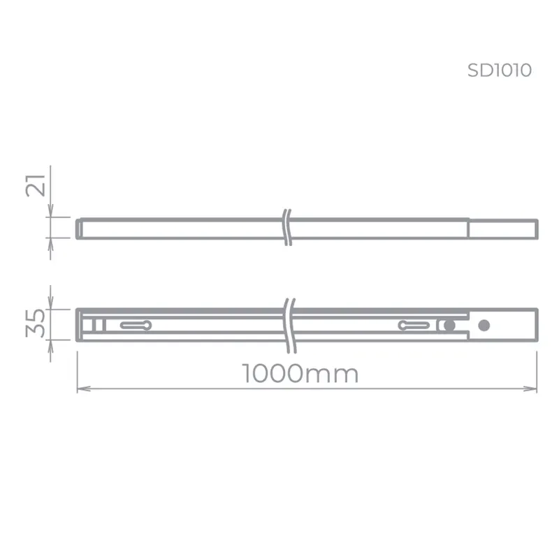 Trilho Eco 1M SD1010PTO Stella