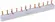 Barramento Pente Monofasico 63A 16 Polos 285mm Force line*