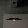 Pendente Disco 1xE27 500X60Mm Pt Pt 1Preto Usina