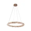 Pendente Led Kazy 80Cm 38W 3000K Ouro Brilho Nordecor