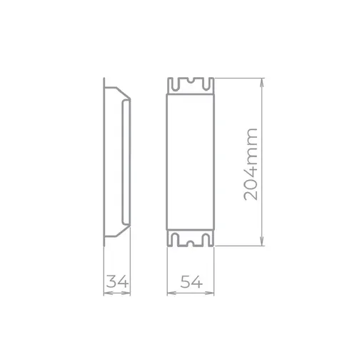 Fonte Dimerizavel Para LED 12V 75W 220V STH4872 Stella