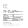 Balizador Stilo 1W 3000K La-220 127V Branco Led Art