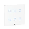 Interruptor Inteligente Smart Home 4 Teclas Touch Wi-Fi + Rf 4X4 Branco Weg Home