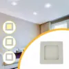 Painel Led Embutir 6W Quadrado 12x12 6500K Bivolt Branco Nordecor