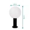 Luminaria Oasis 36cm 6W 3000K 600LM Bivolt Gaya