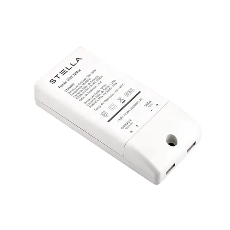 Fonte Para LED 15W 12V STH6890 Stella