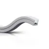 Perfil Embutir Flexivel (15 X 10mm) - LA-574 100m Branco Led Art