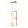 Pendente Ibba RET 3xE27 15CM Dourado Nordecor
