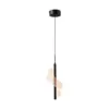 Pendente Symphony 380X140Mm Led 4W 260Lm 3000K Bivolt Preto Usina