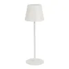 Luminaria Milano Branca Dimerizavel E Recarregavel 3000K 3W Gaya