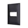 Placa 1 Posto 4x2 Preto Pial Plus + Legrand