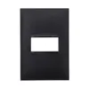 Placa 1 Posto 4x2 Preto Pial Plus + Legrand