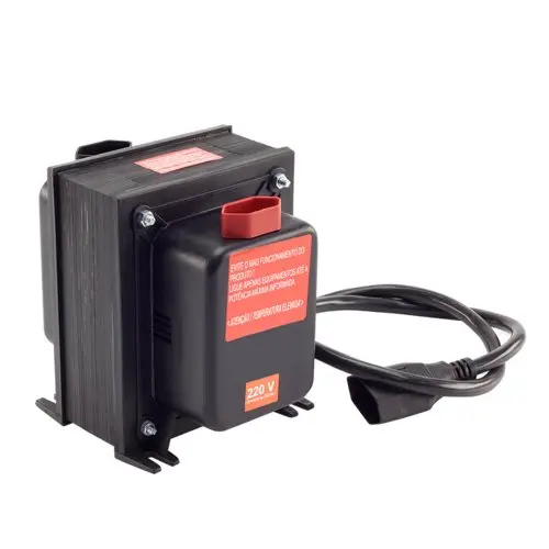 Autotransformador 7000VA / 4900W Bivolt Slim Premium Com Tomada 20A Force line*